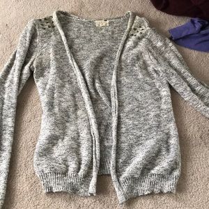 LA hearts sweater cardigan